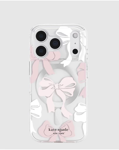 Kate Spade - Kate Spade Tied With A Bow MagSafe Case for iPhone 17 Pro