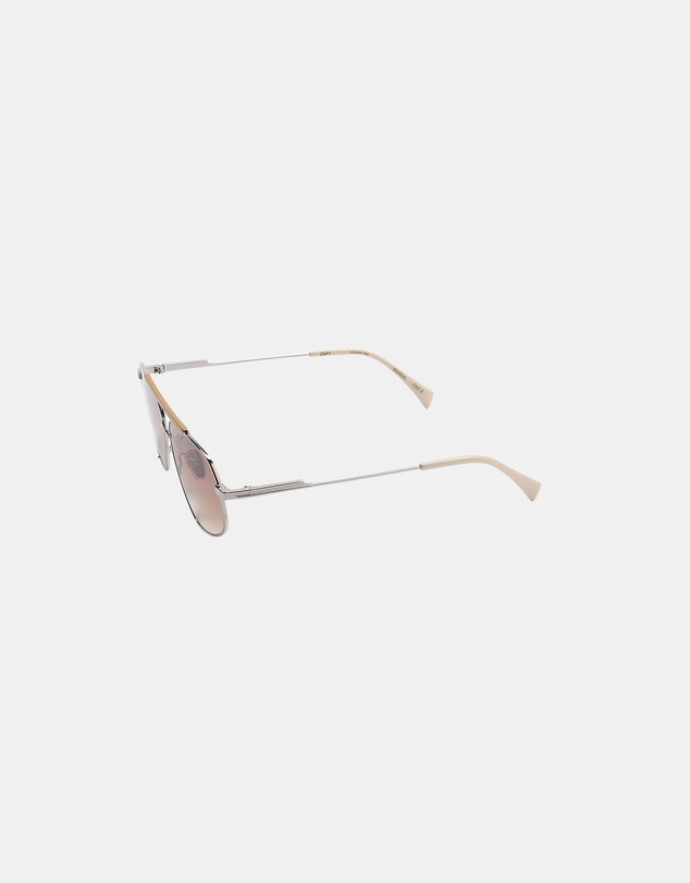 Soda Shades - Rozalia Russia x Soda Shades - Shade 002 Silver Gold
