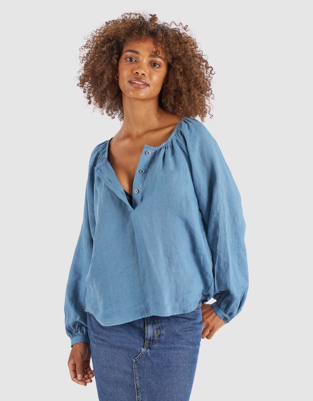 CAMIXA - Poem Linen Blouse