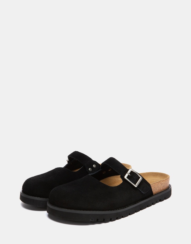 EVERAU - Australian Shepherd Ugg Brikon Cow Suede Upper Loafer Oxfords Flats