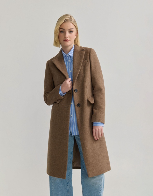 Oxford - Ruby Wool Coat