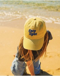 Skwosh - Kids Easy Tiger Cotton Cap in Mustard