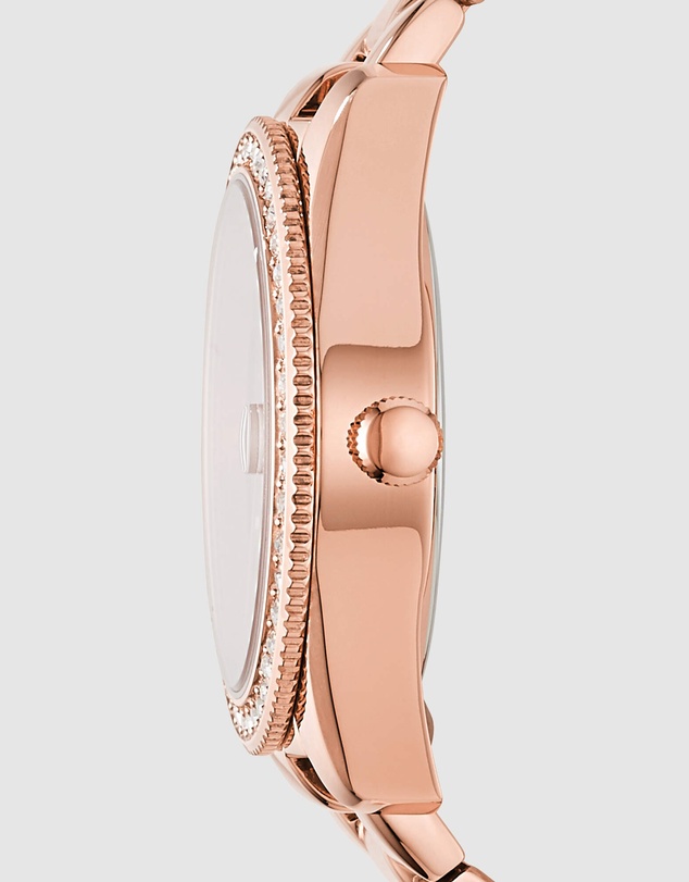 Fossil - Scarlette Rose Gold-Tone Analogue Watch ES4318