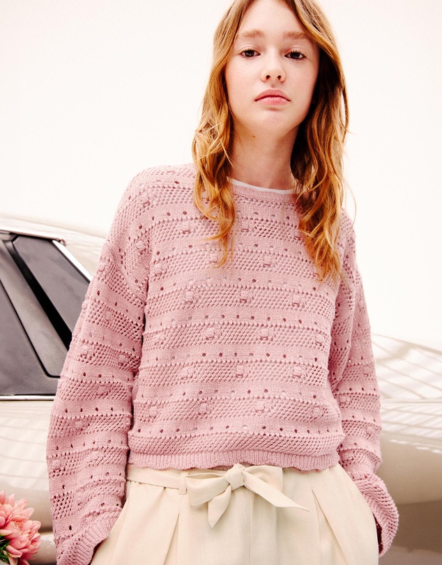 M.N.G - Blush Sweater - Kids-Teens