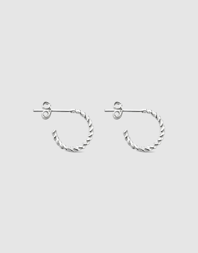 Ichu - Rope Twist Hoops