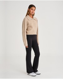 All Fenix - 1/2 Button Polo Knit