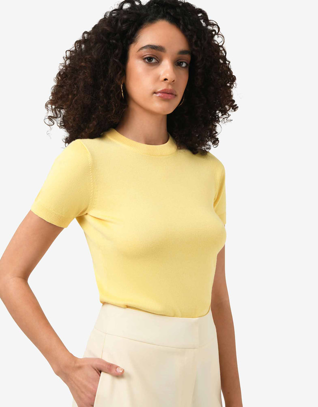 Forcast - Catherine Short Sleeve Knit