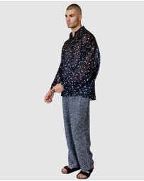 Justin Cassin - Starboy Star Sheer Shirt