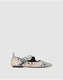 Oxford - Florentine Cross Strap Ballet