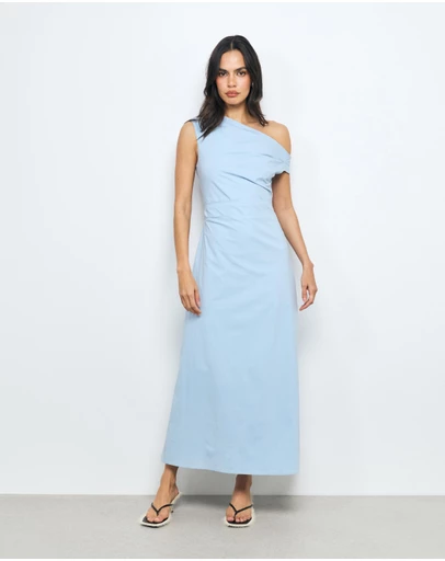 AERE - Eska Off Shoulder Maxi Dress