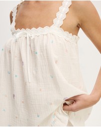 Cotton On Body - Lace Trim Babydoll Cami Set