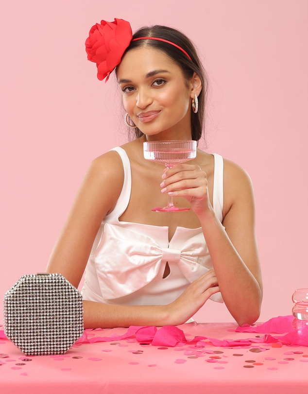 Morgan & Taylor - Amy Fascinator