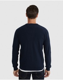 Oxford - Ryan Cotton Blend Knit Zip Top