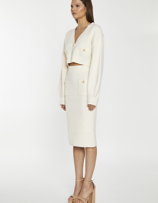 Glamorous - Knitted pencil skirt