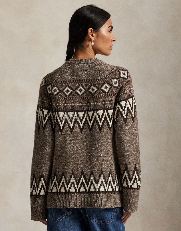 Polo Ralph Lauren - Fair Isle Wool-Blend Cardigan