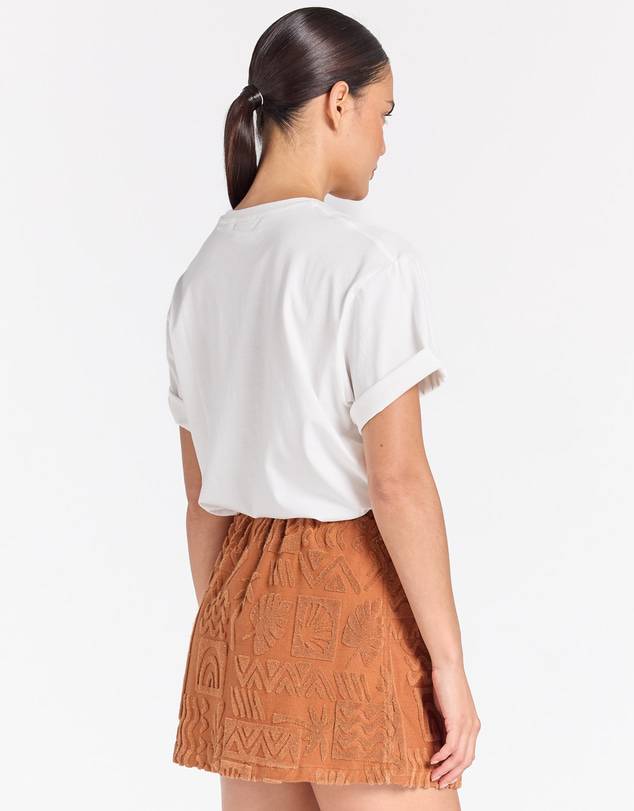 Poolside Paradiso - Mai Tai Bella Skirt - Cinnamon