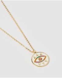 Izoa - Tamara Evil Eye Necklace