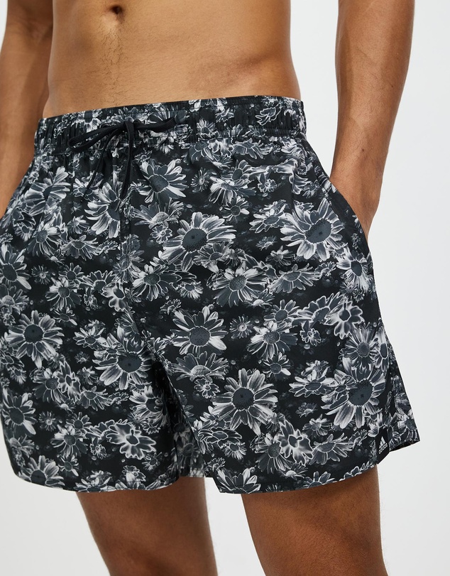 adidas Swim - Short Length Graphic Swim Shorts