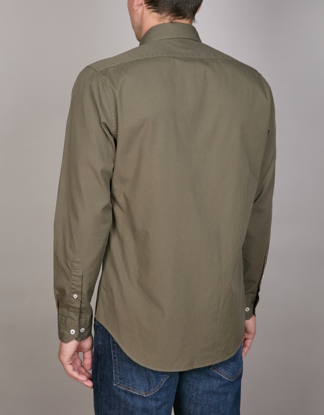 Abelard - 2 Ply Ortono Washed Oxford Slim Fit Shirt