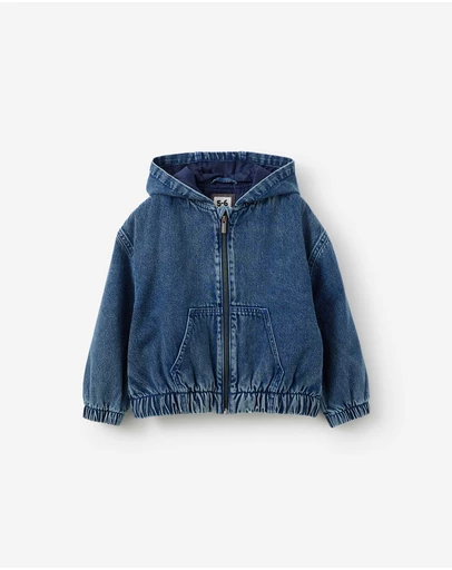 Cotton On Kids - Hooded Bomber Jacket