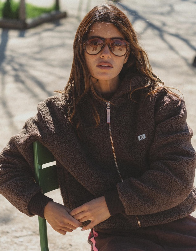Araminta James - Sherpa Hooded Jacket