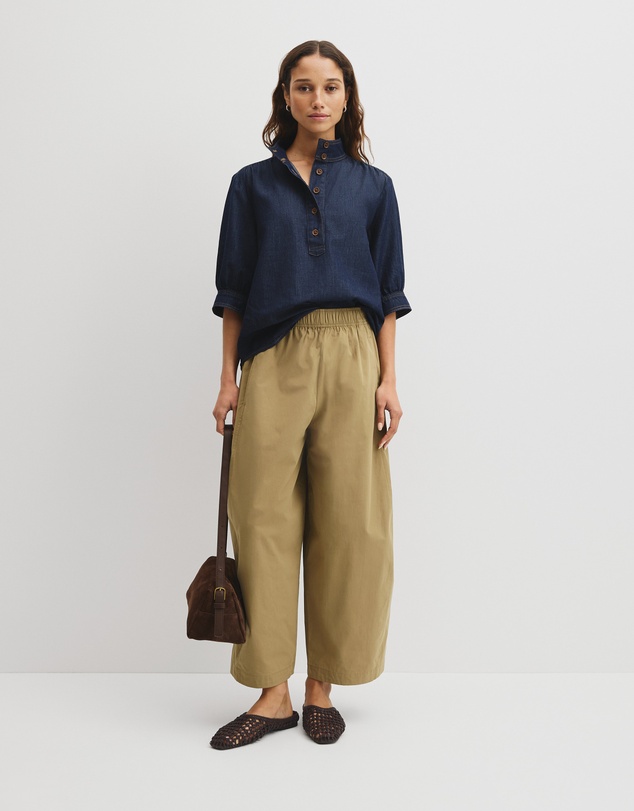Country Road - Australian Cotton Pull On Curve Pant