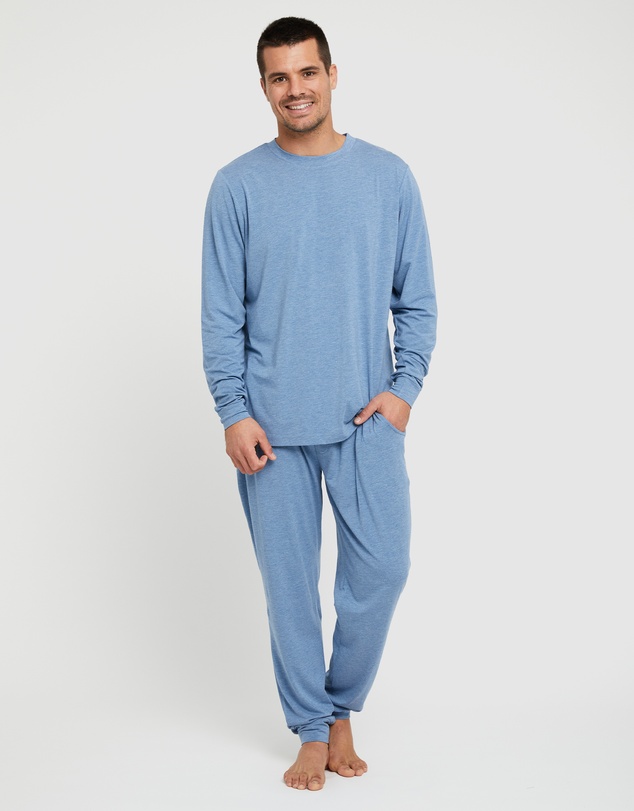 Bamboo Body - Men's Long Sleeve Crew Neck
