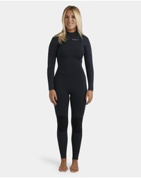 Roxy - Womens 4/3mm Swell Natural Chest Zip Wetsuit