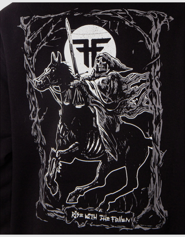 Fallen Footwear - Mens Dark Horse Hoodie Black