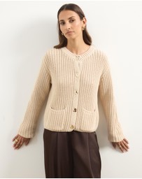 Atmos&Here - Gracie Chunky Button Through Cardigan