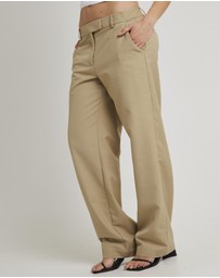 Alice In The Eve - Sloane Tailored Mid-Rise Pant