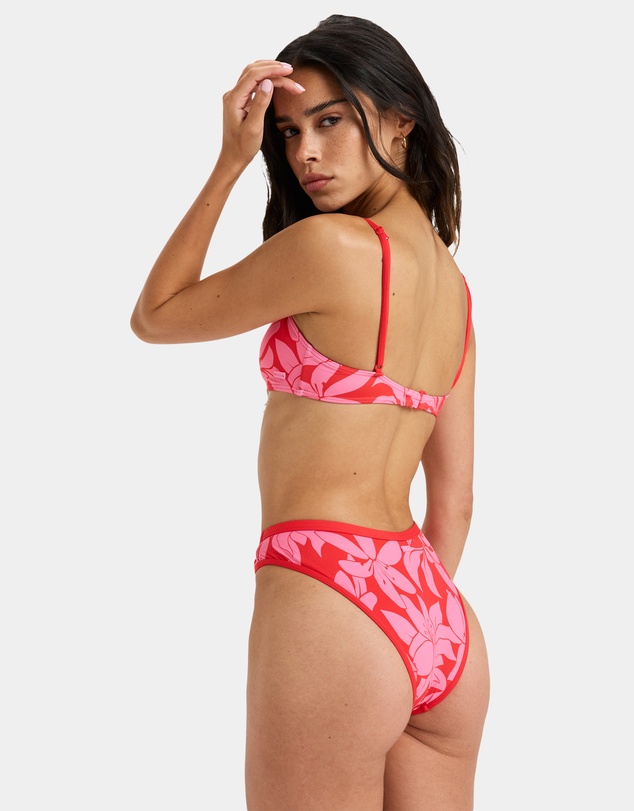 Roxy - Womens Khloe Basic Bralette Bikini Top