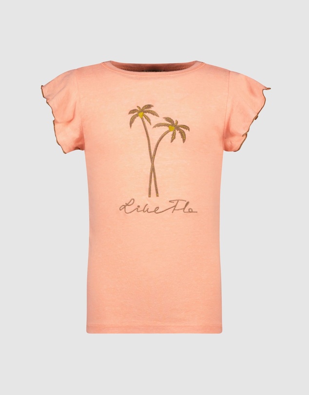 Like FLO - Embroidered Jersey Tee - Kids-Teens