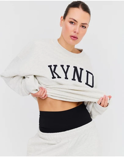 Kynd Society - Oversized Varsity Sweatshirt