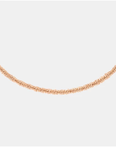 Daniel Wellington - Elan Twisted Chain Necklace Short