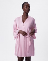 Bras N Things - Bethany Short Wrap - Light Pink