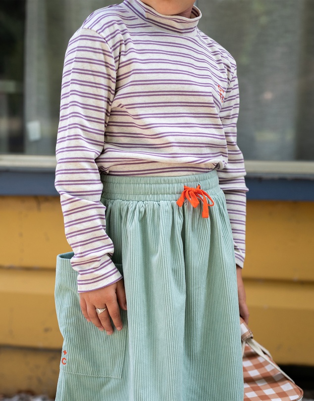 Olive & The Captain - Viola Mock Neck Skivvy