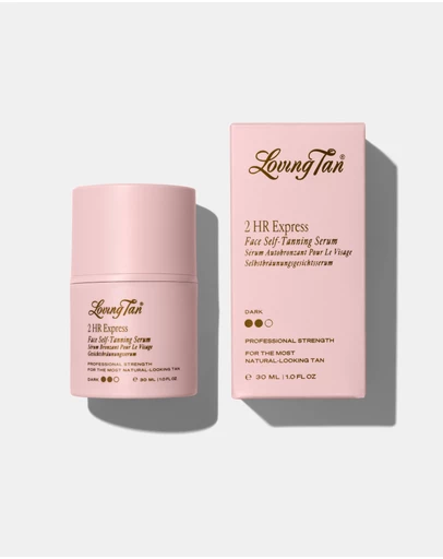 Loving Tan - 2 Hr Express Face Tanning Serum Dark 30Ml