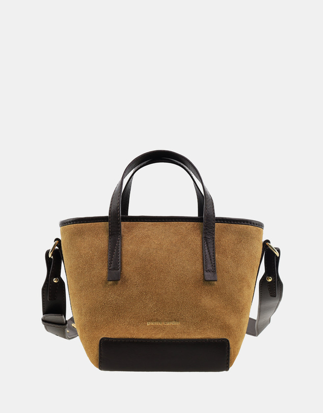 Pierre Cardin - Pierre Cardin Genuine Suede Leather Bag