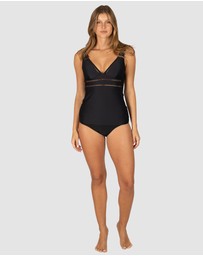 Baku Swimwear - Rococco Longlline Singlet Top