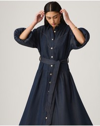 MOS The Label - Cleo Denim Shirt Dress