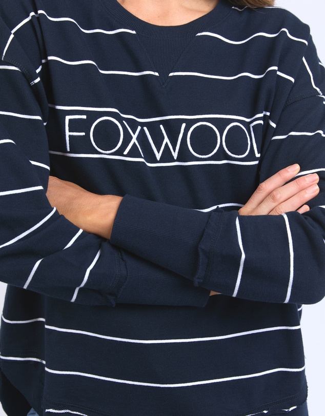 Foxwood - Classic Stripe Simplified Crew