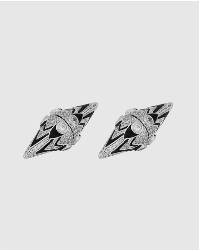 Diesel - Runway Silver tone Earring