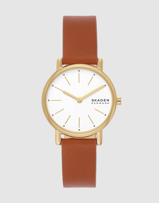 Skagen - Signatur Lille Brown Analogue Watch