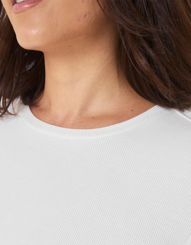 Gingerlilly - Lombardy Rib Long Sleeve Top