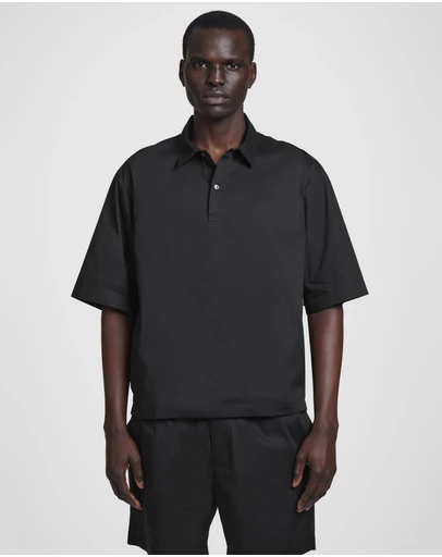 COS - Cotton Popover Short-Sleeved Shirt