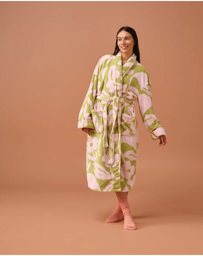 Linen House - Francesca Plush Robe