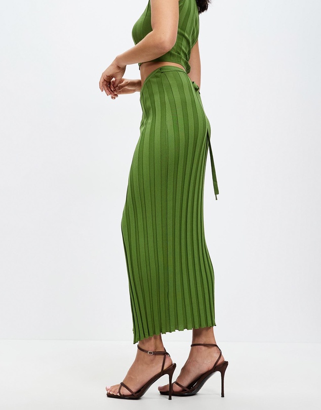 Third Form - Liaison Knit Wrap Skirt