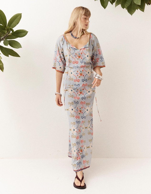 KINGA CSILLA - Esmi Primavera Maxi Dress