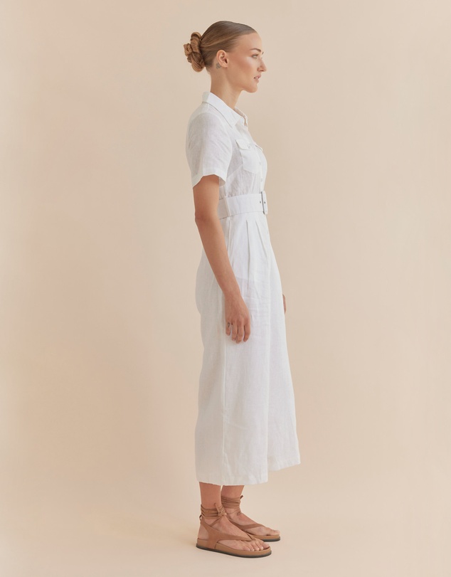 Amelius - Portsea Linen Jumpsuit